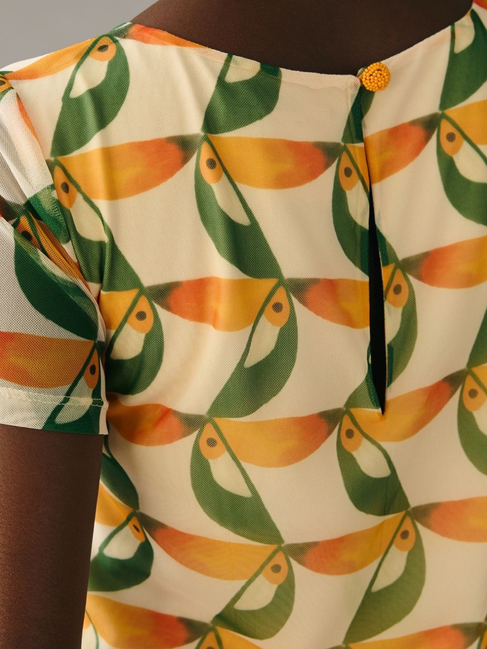 Farm Rio Printed Mesh Dress - Picture 5 of 6